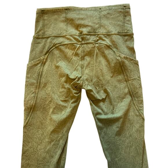 LULULEMON Fast and Free High Rise Legging 25" Ice Dye - Picture 9 of 11